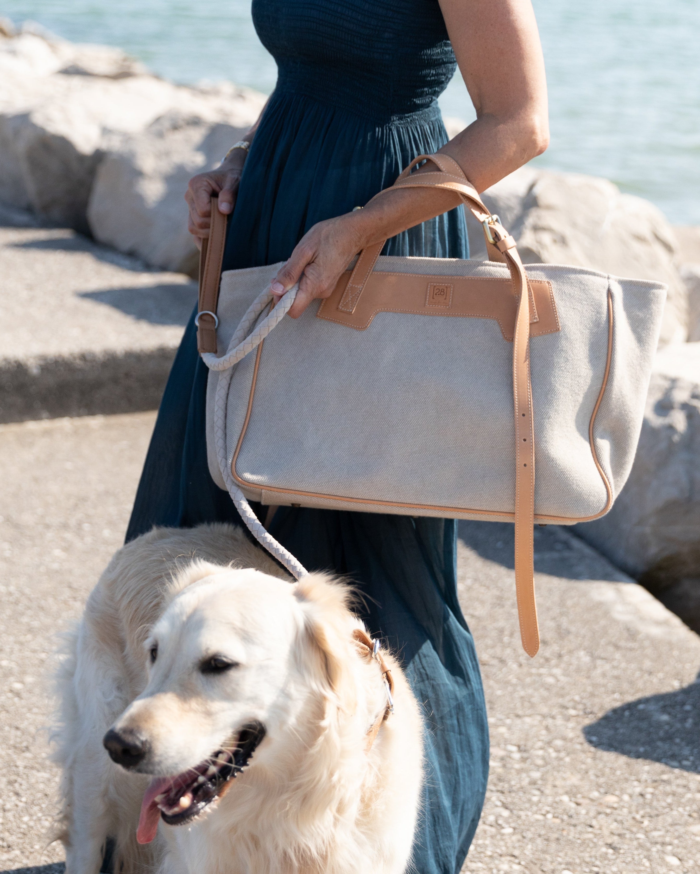 Margaret – Borsa per cani in cotone organico