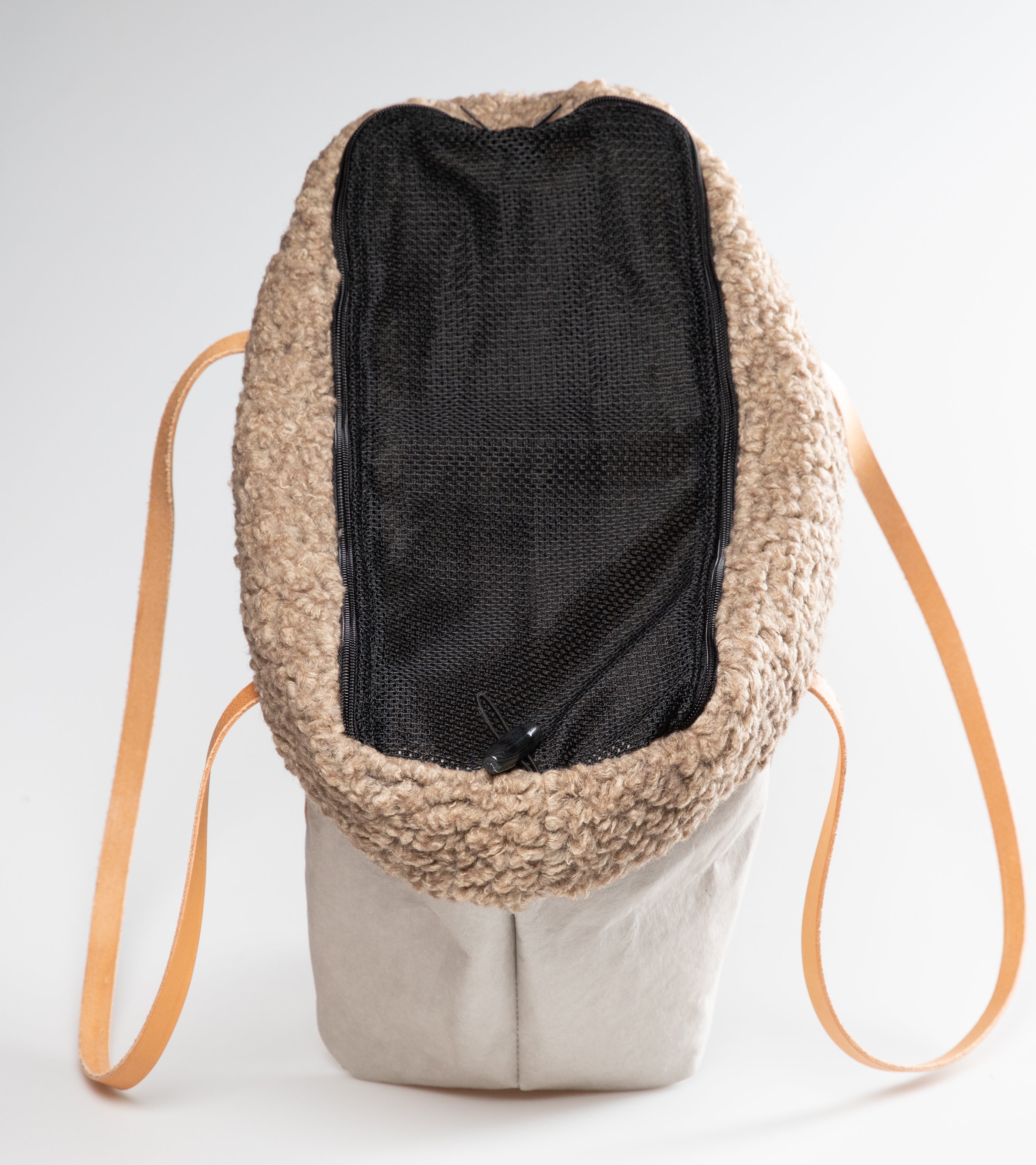 Annie - Borsa per cani in lana bouclé