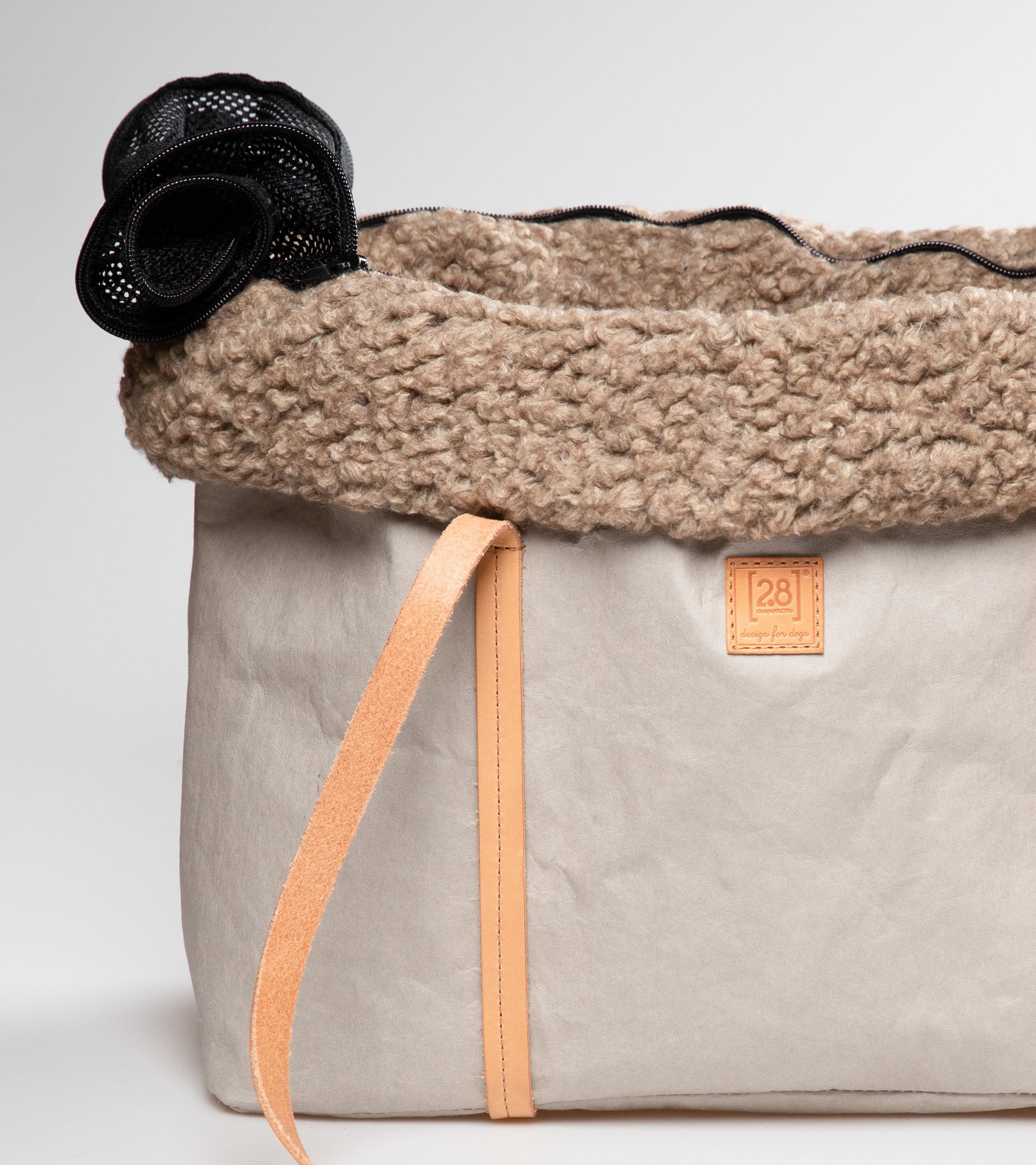 Annie - Borsa per cani in lana bouclé