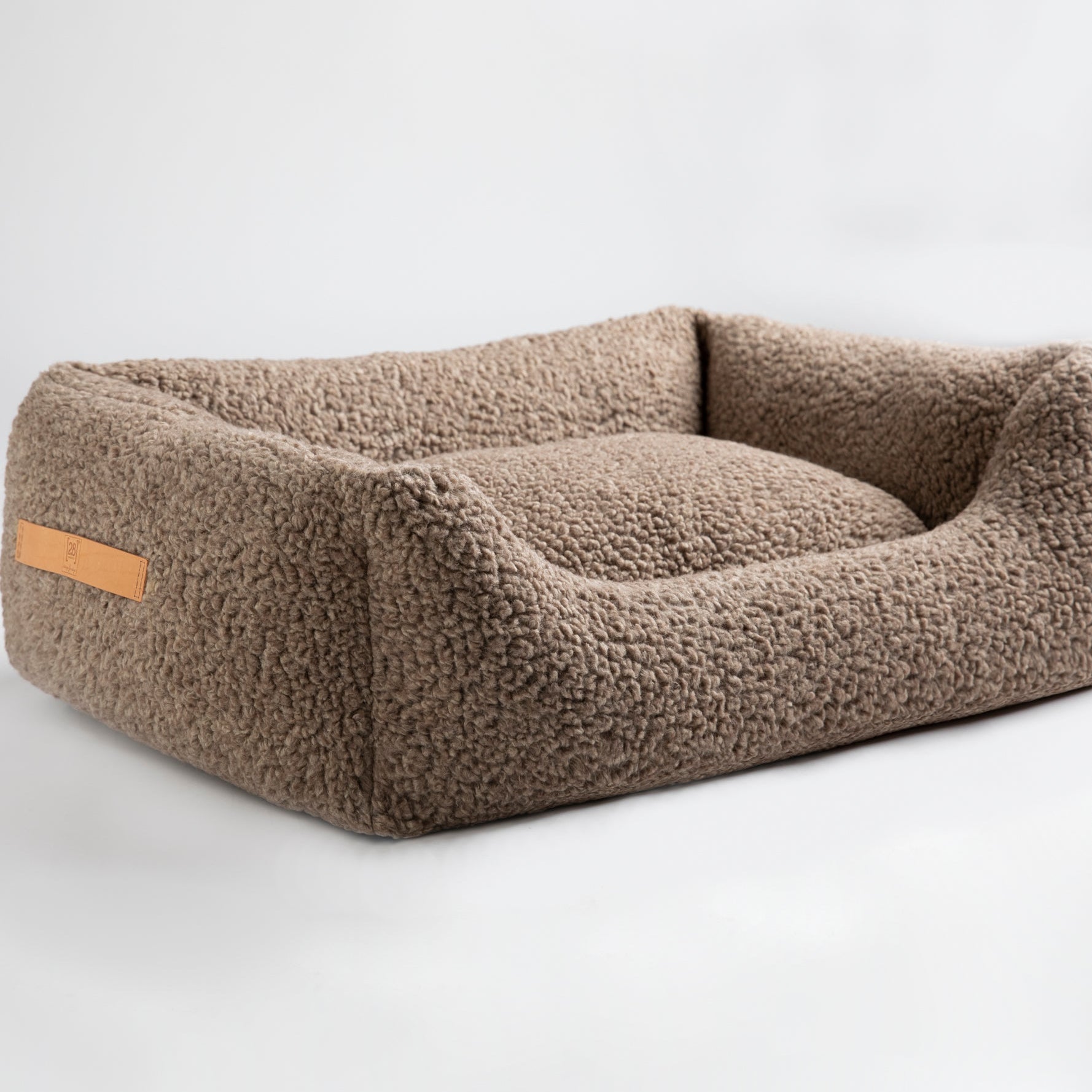 Henri - Bouclé Wool Dog Bed
